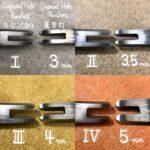 Garfo Furador Couro Diagonal 3,5mm 2furos- Oka Factory Japão - Imagem 5