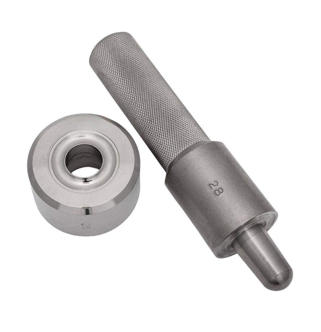 28 Aplicador de ilhós - Grommet Setter 28 - Oka Factory Japão - Imagem 1