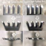 Garfo Furador Couro Diagonal 3,5mm 2furos- Oka Factory Japão - Imagem 4