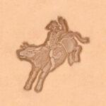 Tandy 8543-00 - Bull Rider 3D Stamp