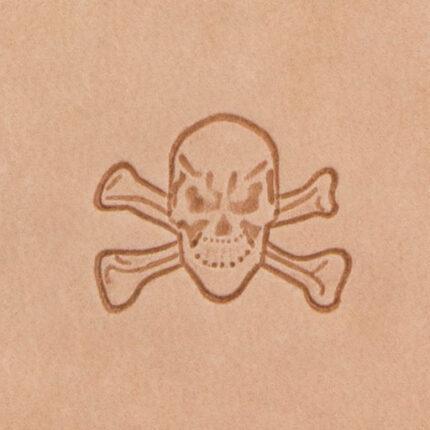 Tandy 8816-00 - Skull Crossbones Mini 3D Stamp