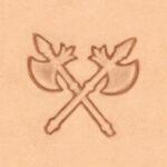 Tandy 88566-00 - Crossed Axes 3D Stamp