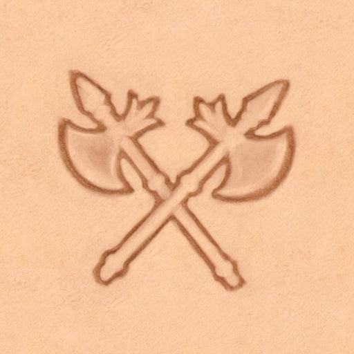 Tandy 88566-00 - Crossed Axes 3D Stamp Tandy 88566-00 - Crossed Axes 3D Stamp