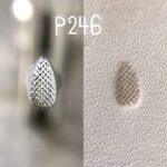 Pino Bordar Entalhar Esculpir Couro P246 Oka Factory Japão - Imagem 2