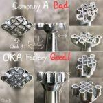 Pino Bordar Entalhar Esculpir Couro O005 - Oka Factory Japão - Imagem 4