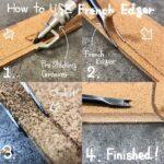 Desquinador Couro French edger FE-3/ 8mm - Oka Factory Japão - Imagem 6