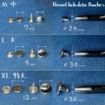 Aplicador botão rebite ilhoses L 9mm - Oka Factory Japão - Imagem 9