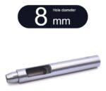 Furador Vazador Couro Perfurador 8mm - Forma Aço Artesanato - Imagem 2