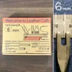 Kit costura manual couro 6,0mm - Oka Factory Japão - Imagem 2