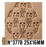 Pino Bordar Estampar Entalhe Couro - Modelo #377b 25x16 - Imagem 2