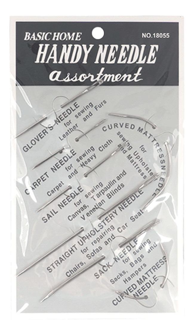 D_NQ_NP_2X_694664-MLB51492935258_092022-F.jpg Kit 7 Agulhas Manuais para Costura de Couro — Leathercraft - Imagem 1