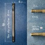 Aplicador botão rebite ilhoses XXS 3,5mm - Oka Factory Japão - Imagem 4