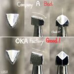 Pino Bordar Entalhar Esculpir Couro U858 - Oka Factory Japão - Imagem 3