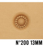 Pino Bordar Estampar Entalhe Couro - Modelo #200 13mm - Imagem 2