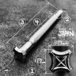 Pino Bordar Entalhar Esculpir Couro G870 - Oka Factory Japão - Imagem 3