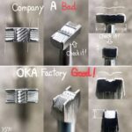 Pino Bordar Entalhar Esculpir Couro X570 - Oka Factory Japão - Imagem 4