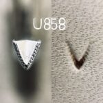 Pino Bordar Entalhar Esculpir Couro U858 - Oka Factory Japão - Imagem 2