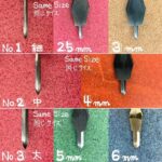 Furador Sovela Couro Stitching Awl n°3 L - Oka Factory Japão - Imagem 7