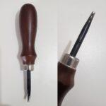 Desquinador Couro Pro Edger n°1 - 0,8mm - Oka Factory Japão - Imagem 2