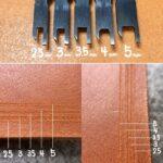 Marcador costura manual couro 5,0mm - Oka Factory Japão - Imagem 4