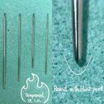 Agulha couro redonda Harness Needles XS - Oka Factory Japão - Imagem 6