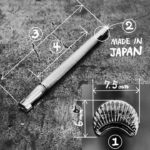 Pino Bordar Entalhar Esculpir Couro D436 - Oka Factory Japão - Imagem 3