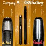 Furador Vazador Couro Perfurador 5,4mm - Oka Factory Japão - Imagem 5
