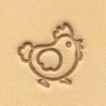 Carimbo Estampa Couro Galinha #8159-10