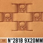 Pino Bordar Estampar Entalhe Couro - Modelo #281b - 9x20 - Imagem 2