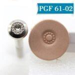 Pino Bordar Estampar Entalhe Couro Leathercraft PGF61-02 - Imagem 4
