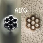 Pino Bordar Entalhar Esculpir Couro A103 - Oka Factory Japão - Imagem 2