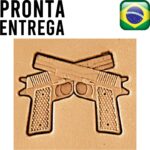 Carimbo Estampa Couro Armas #8690-00 - Imagem 4