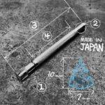 Pino Bordar Entalhar Esculpir Couro F926 - Oka Factory Japão - Imagem 4