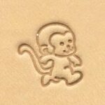 Carimbo Estampa Couro Macaco #8159-09
