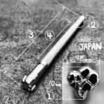 Pino Bordar Entalhar Esculpir Couro O147 - Oka Factory Japão - Imagem 4