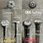 Pino Bordar Entalhar Esculpir Couro J305 - Oka Factory Japão - Imagem 5