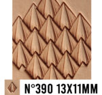 Pino Bordar Estampar Entalhe Couro - Modelo #390 - 13x11 - Imagem 2