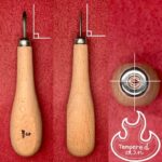 Furador Sovela Couro Stitching Awl n°3 L - Oka Factory Japão - Imagem 3