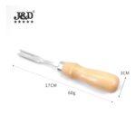 Desquinador Couro French Edge - 6mm - Imagem 3
