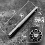 Pino Bordar Entalhar Esculpir Couro A800 - Oka Factory Japão - Imagem 4