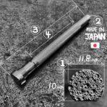 Pino Bordar Entalhar Esculpir Couro M900 - Oka Factory Japão - Imagem 4