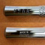 Pino Bordar Entalhar Esculpir Couro P208 Oka Factory Japão - Imagem 6