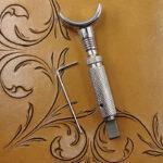 Faca Giratória Profissional Couro M 11mm - MetalBender - Imagem 3