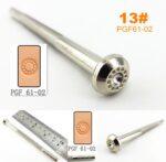 Pino Bordar Estampar Entalhe Couro Leathercraft PGF61-02 - Imagem 3