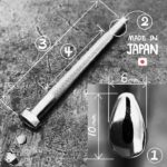 Pino Bordar Entalhar Esculpir Couro P206 - Oka Factory Japão - Imagem 3