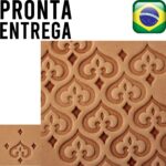 Pino Bordar Estampar Entalhe Couro - Modelo #324 13x13 - Imagem 2