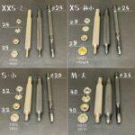 Aplicador botão pressão XXS 9,65mm - Oka Factory Japão - Imagem 4