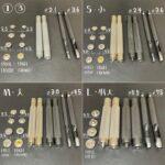 Aplicador botão pressão ilhoses L 15mm - Oka Factory Japão - Imagem 8