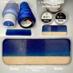 Tinta Para Couro Azul - Oka Factory Japão - Imagem 4