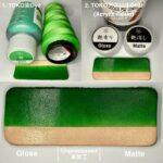 Tinta Para Couro Verde - Oka Factory Japão - Imagem 3